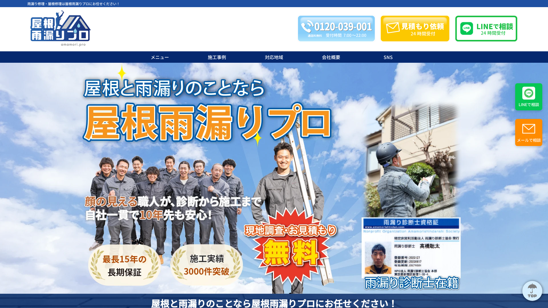屋根雨漏りプロ