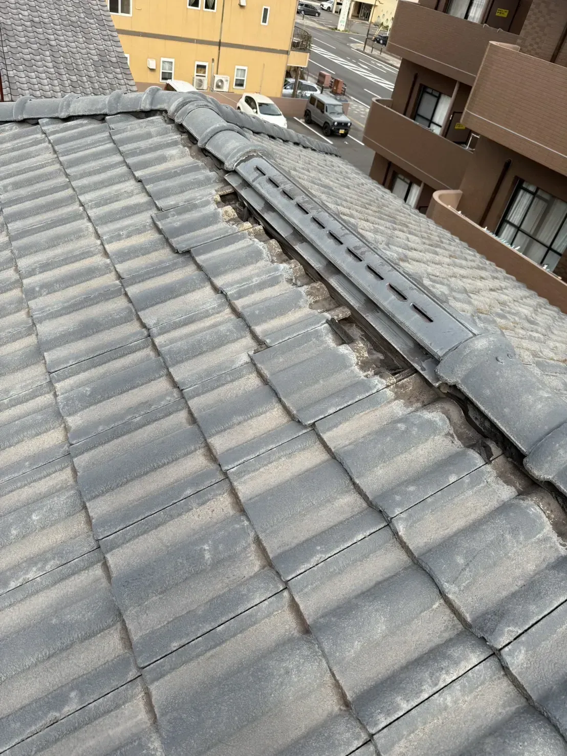 大分市　N様邸　屋根葺き替え　瓦/外壁塗装工事/樋交換工事