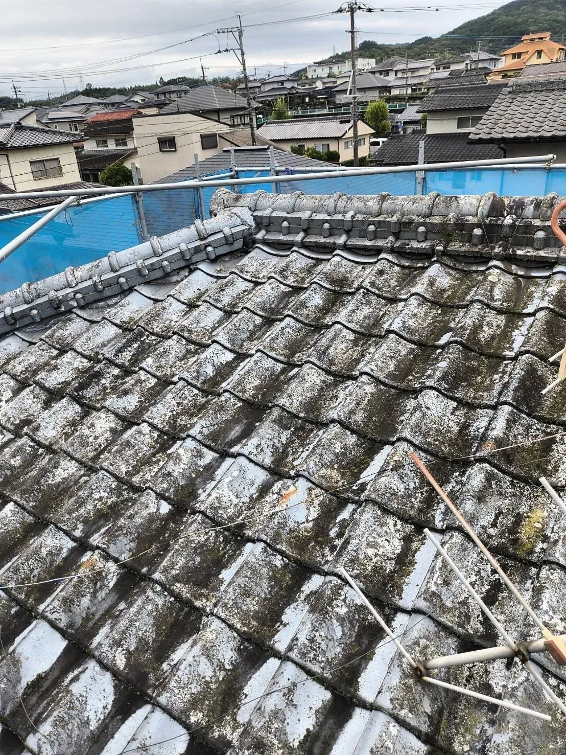 大分市　I様邸　屋根葺き替え　瓦