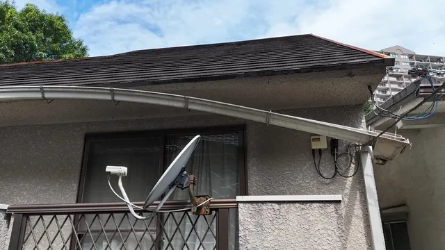 雨樋工事 - 施工前