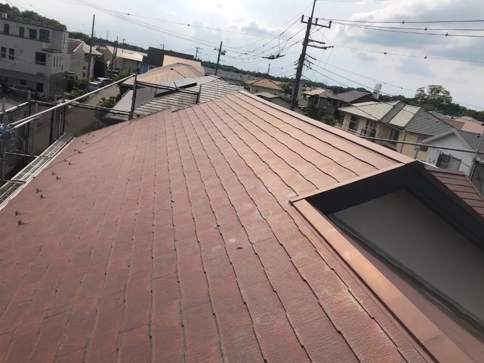 茨城県つくば市　屋根カバー工事