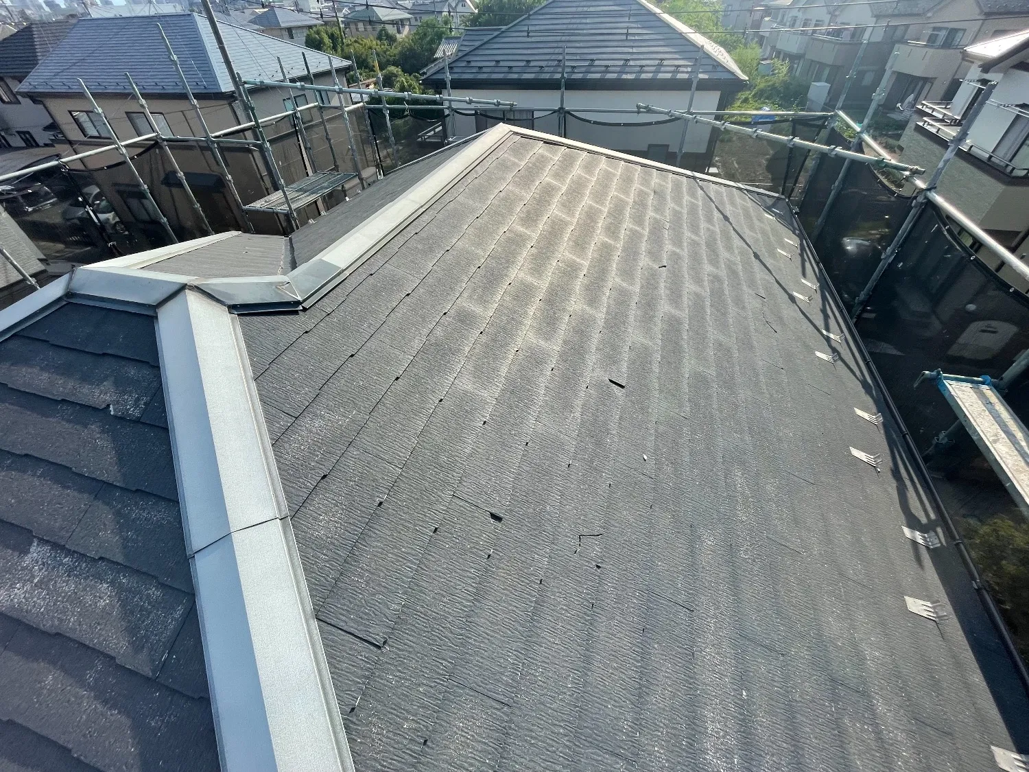 茨城県常総市　屋根カバー工事
