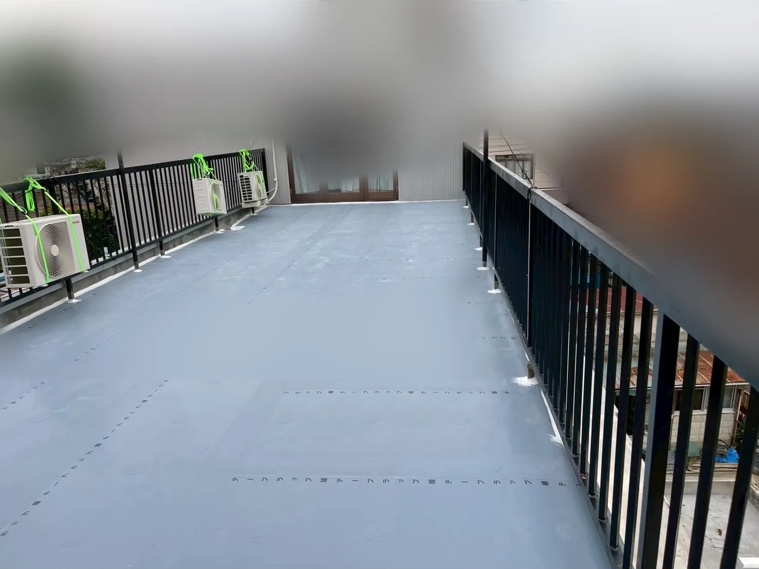 ウレタン防水機械固定工法