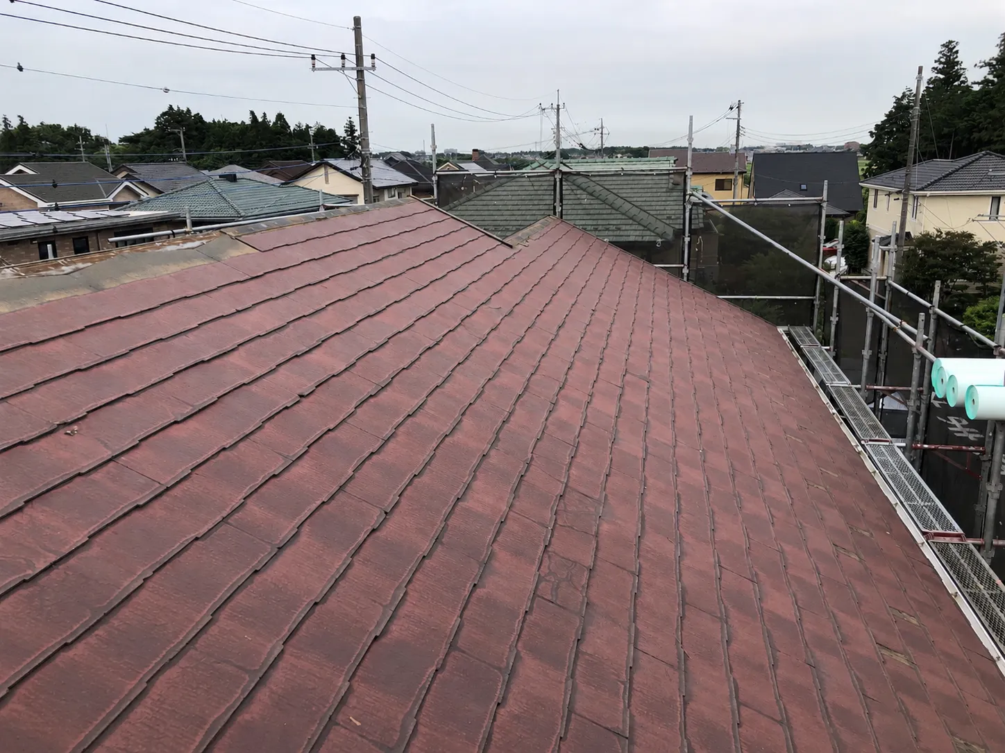 茨城県つくば市　屋根カバー工事 - 施工前
