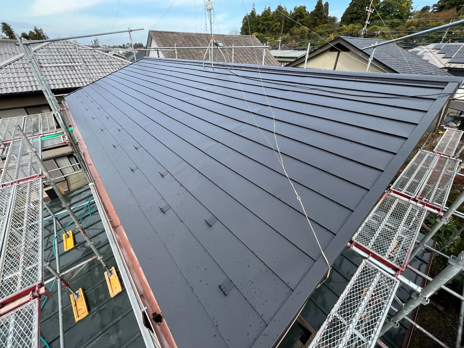 茨城県土浦市　屋根葺き替え工事